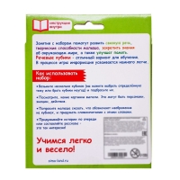 Развивающий набор &laquo;Речевые кубики&raquo;