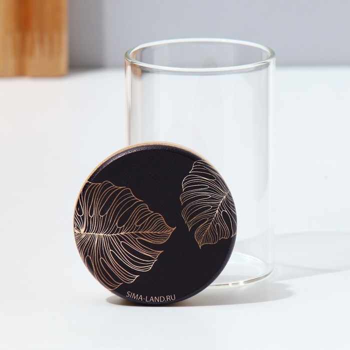 Банка для хранения сыпучих продуктов и круп &laquo;Тропики&raquo;, 100 мл