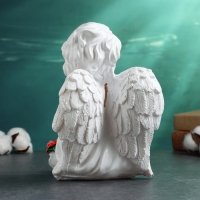 Копилка "Ангел с розами" 20х17х14см