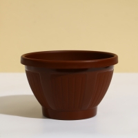 Кашпо подвесное, 2 л, пластик, шоколадное