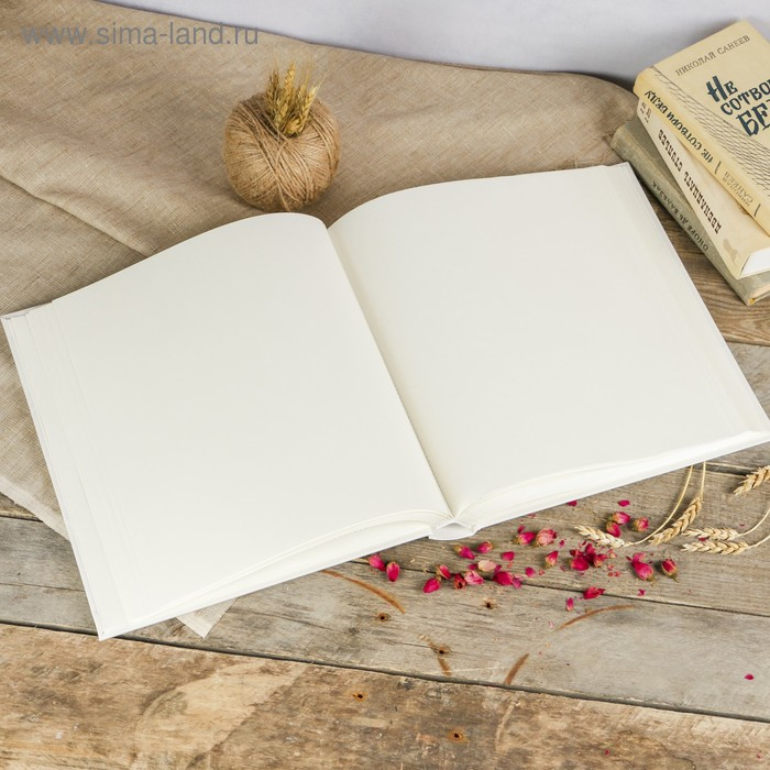 Фотоальбом на 40 листов Innova Фотоальбом на 40 листов Innova "Традиционный свадебный альбом", под уголки 28х32 см