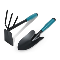 Набор садового инструмента Greengo, 2 предмета: мотыжка, совок, длина 31 см, пластиковые ручки Набор садового инструмента Greengo, 2 предмета: мотыжка, совок, длина 31 см, пластиковые ручки