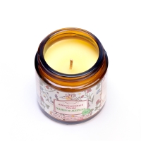Свеча в банке ароматизированная "Чайное дерево", время горения 15 ч