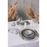 Подставка под ложку Magistro &laquo;Мрамор&raquo;, 24&times;11&times;1 см, цвет белый