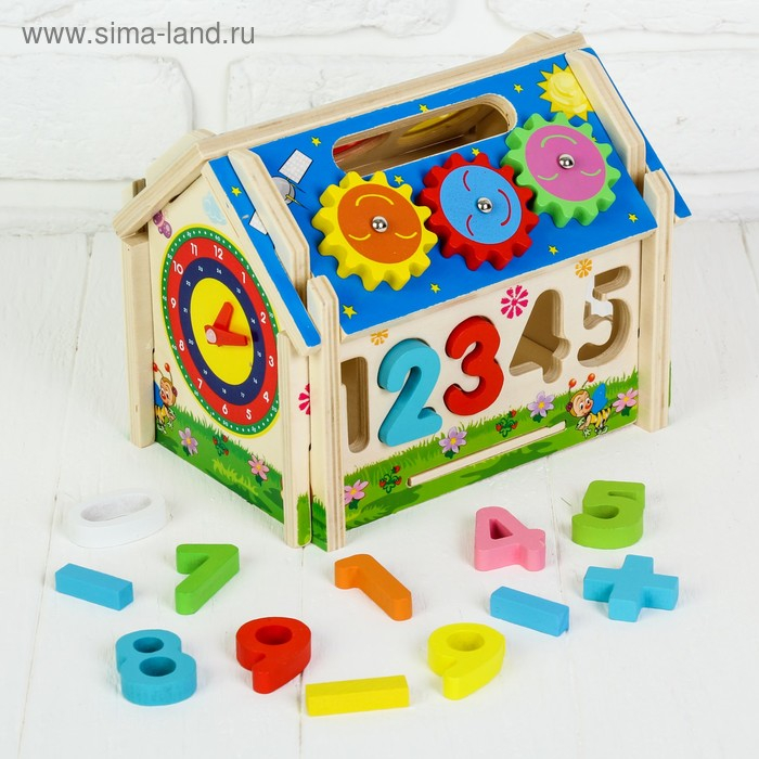 Сортер &laquo;Домик с шестерёнками&raquo;