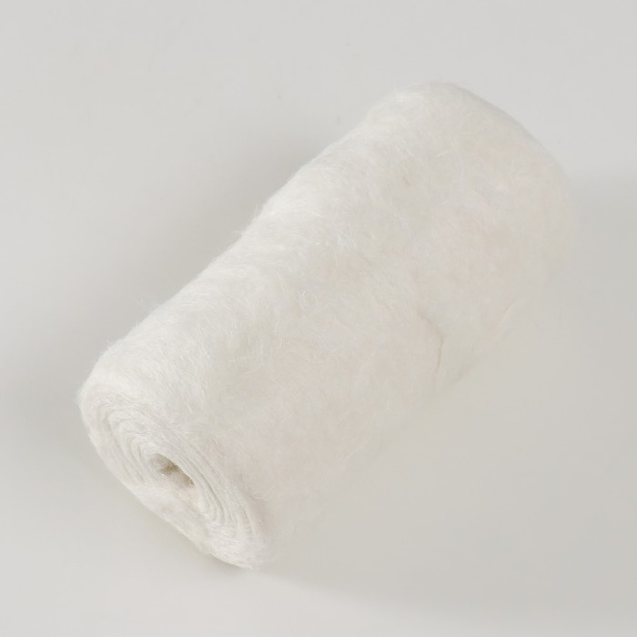 Вата льняная для ватных игрушек слоистая,100% л&euml;н, 250 грамм, АРТ. VL-250S