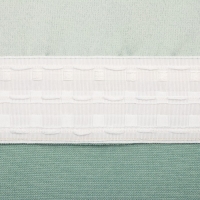 Штора портьерная Этель &laquo;Структурная&raquo;, цвет светло зелёный, на шторной ленте, 270х300 см, 100% п/э
