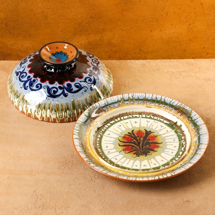 Блинница Риштанская керамика 26,5 см Блинница Риштанская керамика 26,5 см