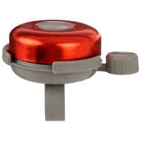 Звонок велосипедный GRAFFITI, механический, цвет красный Звонок велосипедный GRAFFITI, механический, цвет красный