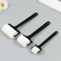 Ролики для творчества набор 3 шт пластик, паралон 15х2,5 см, 17,5х4 см, 18х6 см