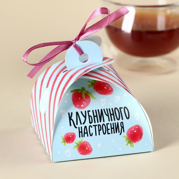 Чай чёрный &laquo;Клубничного настроения&raquo;, вкус: клубникой, 20 г.