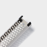 Тёрка для сыра мелкая Доляна &laquo;Савон&raquo;, 32 см, с ручкой, цвет чёрный