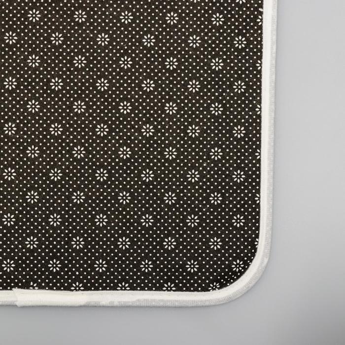 Набор ковриков для ванной и туалета SAVANNA &laquo;Тепло&raquo;, 2 шт: 50&times;80 см, 40&times;50 см