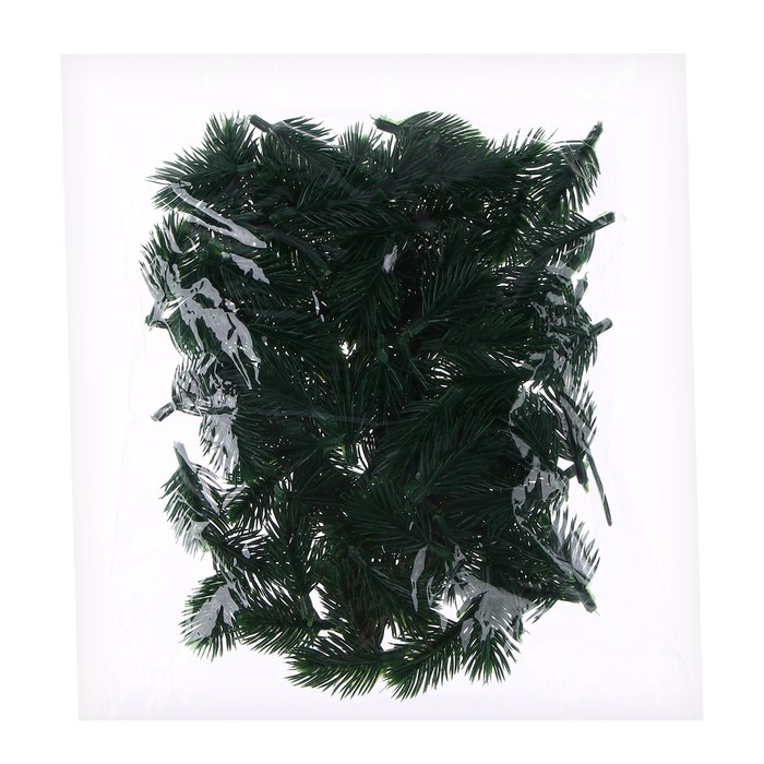 Новый год! Декор &laquo;Ветки ели мини&raquo; набор 100 шт., размер 1 шт. &mdash; 4,5 &times; 3 &times; 3 см