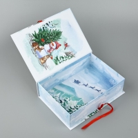 Коробка‒книга &laquo;Счастливого Нового Года&raquo;, 27 х 19,5 х 8 см, Новый год