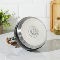 Чайник со свистком из нержавеющей стали Magistro Heat, 3 л, ТРС, индукция, ручка soft-touch, цвет чёрный Чайник со свистком из нержавеющей стали Magistro Heat, 3 л, ТРС, индукция, ручка soft-touch, цвет чёрный