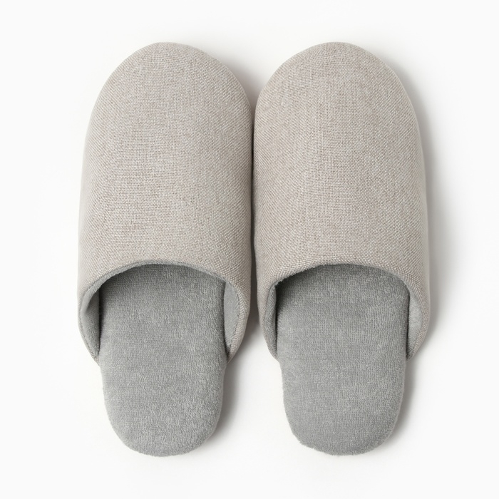 Тапочки женские, ECO размер 38-39, цвет бежевый