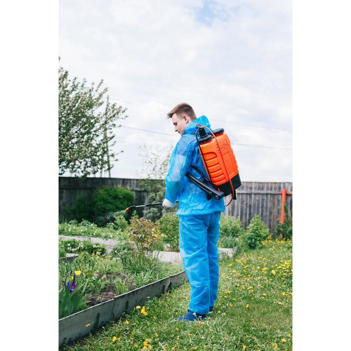 Опрыскиватель ранцевый ОГ-112, 12 л, термоусадка, пластиковый брандспойт, &laquo;Жук&raquo;