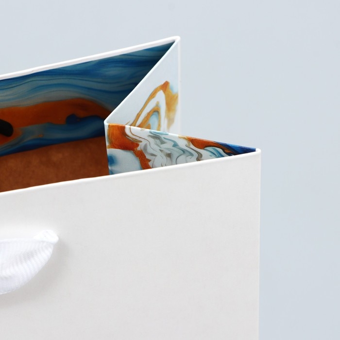 Пакет подарочный под две бутылки, упаковка, &laquo;Present for you&raquo;, 35 х 20 х 9 см