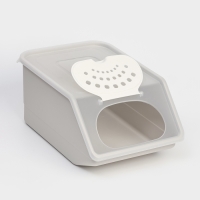 Контейнер для овощей Доляна, 7,6 л, 32,3&times;22&times;14,8 см, цвет серый