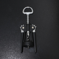 Штопор Доляна «Профи», 19 см, цвет чёрный Штопор Доляна «Профи», 19 см, цвет чёрный