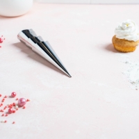 Набор форм для круассанов и трубочек Доляна, 6 шт, 11&times;3 см, цвет серебристый