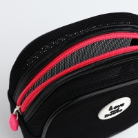 Косметичка на молнии, цвет чёрный Косметичка на молнии, цвет чёрный