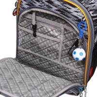 Рюкзак каркасный 36 х 28 х 11 см, Across 198, наполнение: мешок, серый ACR22-198-2