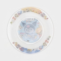 Тарелка стеклянная «Куроми. Граффити», d=19 см Тарелка стеклянная «Куроми. Граффити», d=19 см