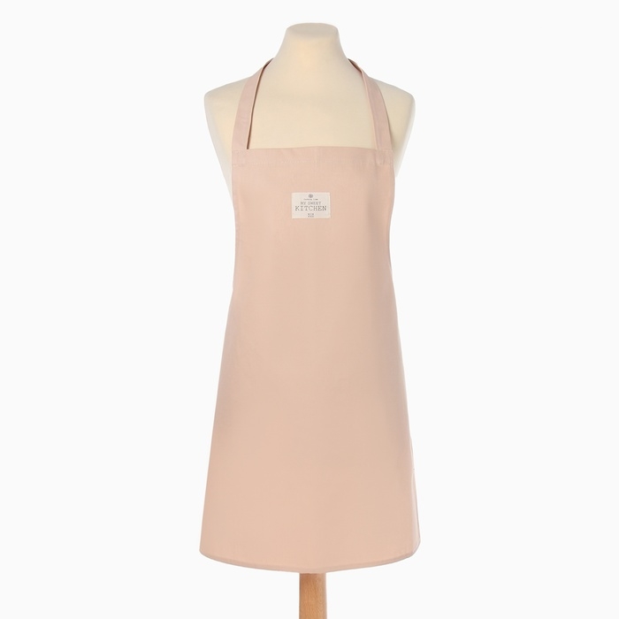 Фартук  Этель "Kitchen" цв.бежевый, 60х70см, саржа, 100% х/л