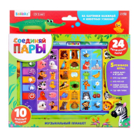 Планшет развивающий &laquo;Соединяй пары&raquo;, звуковые эффекты, работает от батареек
