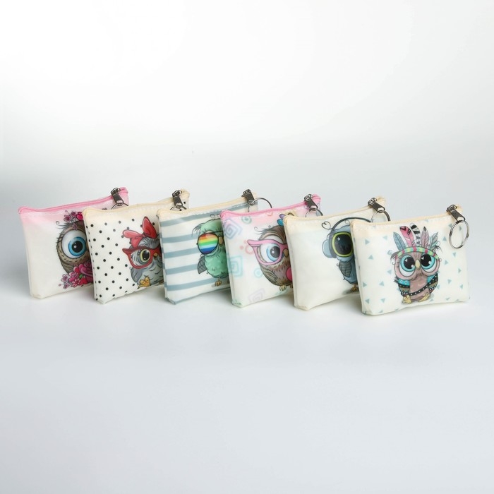 Кошелёк на молнии &laquo;Выбражулька&raquo;, цвет МИКС