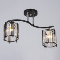 Люстра "Астрила" 2хЕ27 40Вт черный 45,5х12,5х28,5см BayerLux