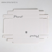 Коробка кондитерская &laquo;Present&raquo;, 22 х 8 х 13,5 см