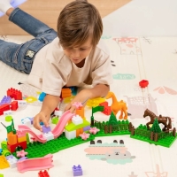 Конструктор Мини парк №2, 93 детали