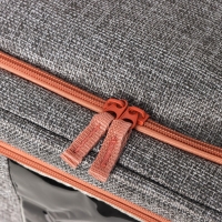 Кофр для хранения вещей Доляна &laquo;Моне&raquo;, 39&times;29&times;20 см, цвет серый