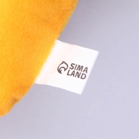 Игрушка для собак с пищалкой &laquo;&lrm;Хот-дог&raquo;&lrm; из текстиля, 18 х 7 см