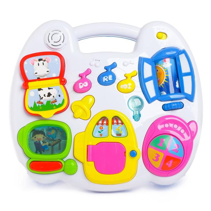 Детский столик-подвеска &laquo;Домик&raquo;, световые и звуковые эффекты, работает от батареек