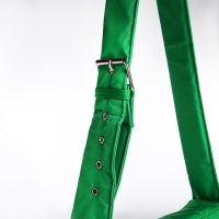 Сумка женская стеганная на плечо, отдел на молнии, 25х14х6 см, цвет зелёный Сумка женская стеганная на плечо, отдел на молнии, 25х14х6 см, цвет зелёный