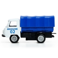 Машина металлическая &laquo;УАЗ 452. Полиция&raquo;, инерция, 1:43