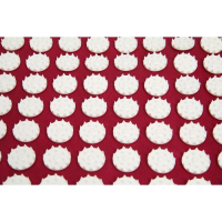 Аппликатор Кузнецова, 384 колючки, спанбонд, красный, 50x75 см. Аппликатор Кузнецова, 384 колючки, спанбонд, красный, 50x75 см.