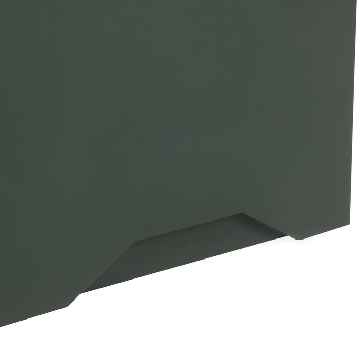 Шкаф навесной 600 Хельга, 600х300х720, Белый/Олива софт МДФ