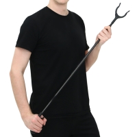 Плодосъёмник &laquo;Два пальца&raquo;, металлический черенок 1 м, с ручкой-пистолетом, Greengo