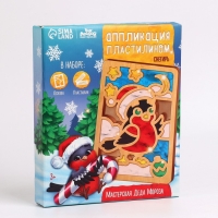 Новогодние пластилиновые картинки &laquo;Новый год! Снегирь&raquo;