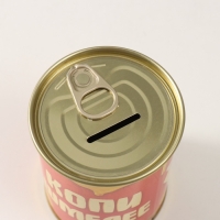 Копилка-банка металл "Копи шмелее"