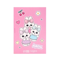 Детский рюкзак с блокнотом &laquo;Зайка&raquo;, 23х20,5 см