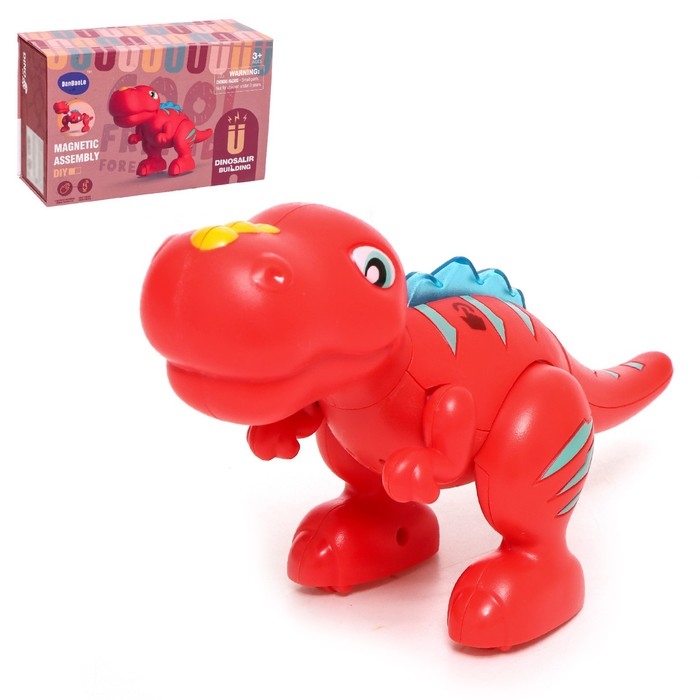 Конструктор магнитный &laquo;Дино&raquo;, 5 деталей