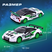 Машина радиоуправляемая &laquo;Японский дрифт&raquo;, дрифт эффект, сменные колеса, работает от аккумулятора