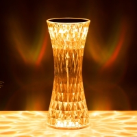 Настольная лампа с ПДУ "Кристалл" LED 16 цветов RGB сенсорная USB 8x8x19 см RISALUX Настольная лампа с ПДУ "Кристалл" LED 16 цветов RGB сенсорная USB 8x8x19 см RISALUX