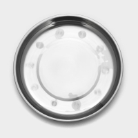 Тарелка из нержавеющей стали, 750 мл, d=23 см